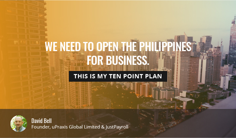 Why Philippines must open for business